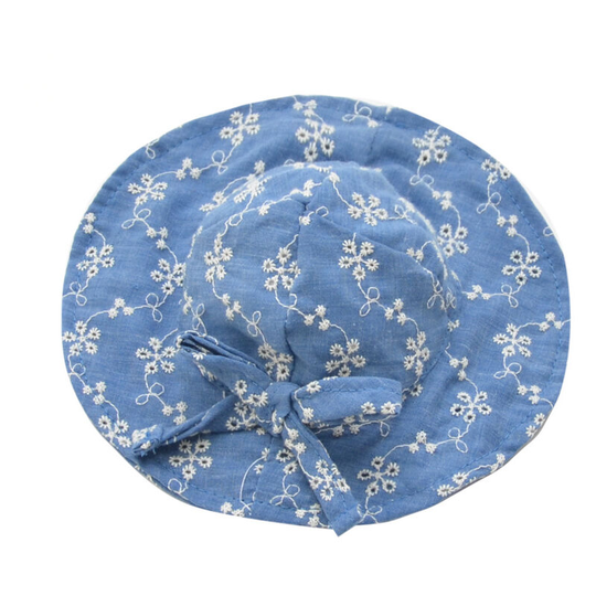 Hollow embroidered watermelon hat - blue (l) pet hat puppy hat dog sun hat sun hat dog jewelry pet jewelry cat hat