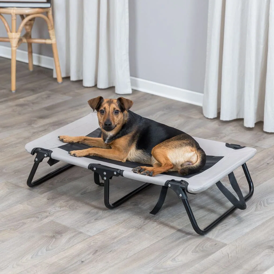 Trixie Collapsible and Space-Saving Storage Cot in Grey