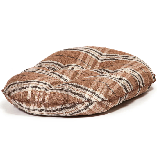 Newton Truffle Quilted Pet Mattress in Brown