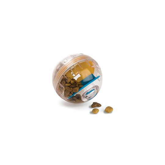 Pet Zone IQ Treat Ball Adjustable Dog Treat Dog Ball & Treat Dispensing Dog Toys (Dog Puzzle Toys, Dog Enric