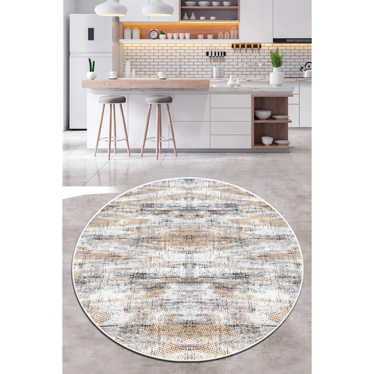 Hermione Power Loom White/Grey/Beige Rug