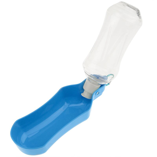 PrimeMatik - Portable dog water bottle for dogs 500 ml. Pet Travel water dispenser