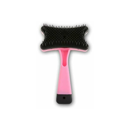 Cat brush, dog brush, fur care, cat brush, dog brush, cleaning button against, soft cat brush, plucking brush, for long haired dogs & cats to remove