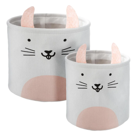 Barreto 2 Piece Rabbit Toy Bag
