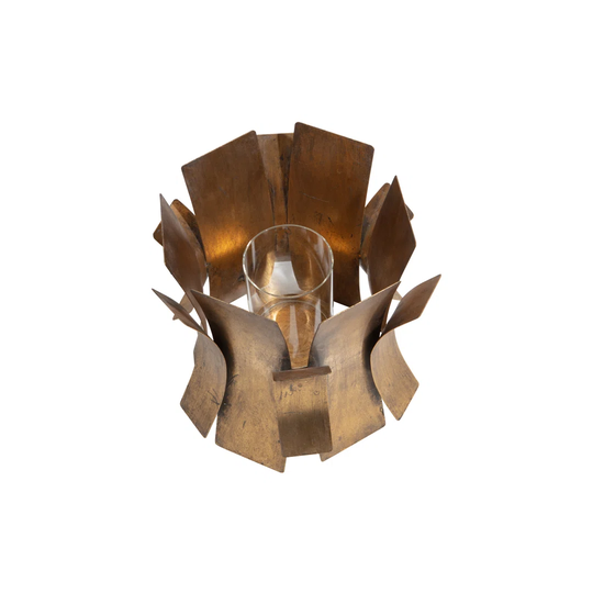 Course Wind Light Metal Antique Brass