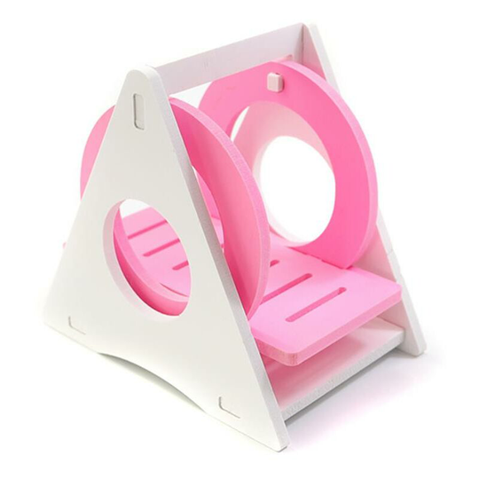 2PC Hamster Swing Small Pet Exercise Toy Creative pvc Hedgehog Climbing Toy Chinchilla Guinea Pig Swing Hamster Accessories
