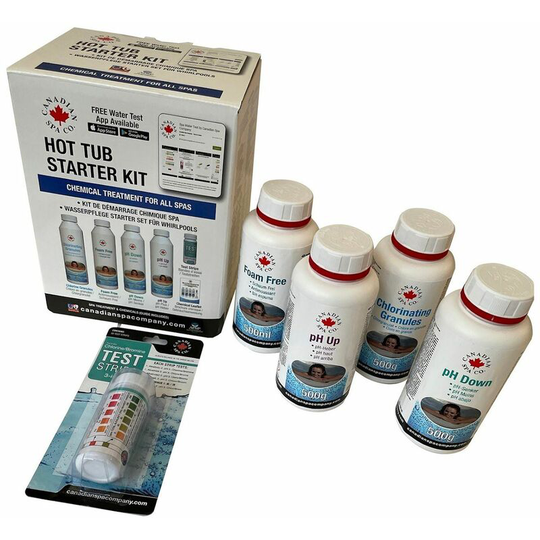 Canadian Spas - Canadian Spa Hot Tub Swimming Pool Chemical Treatment Starter Kit Set Disinfect