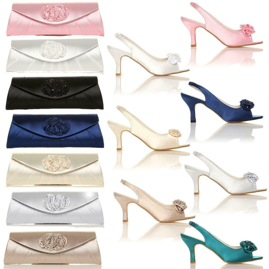 (White, 5) Womens Low Kitten Heel Sandals Ladies Slingback Peep Toe Comfy Party Bridal Wedding Fashion Mid Heels Pumps