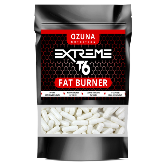Fat Burners Keto Extreme T6 Fast Weight Loss Pills Diet Slimming - 60 Capsules