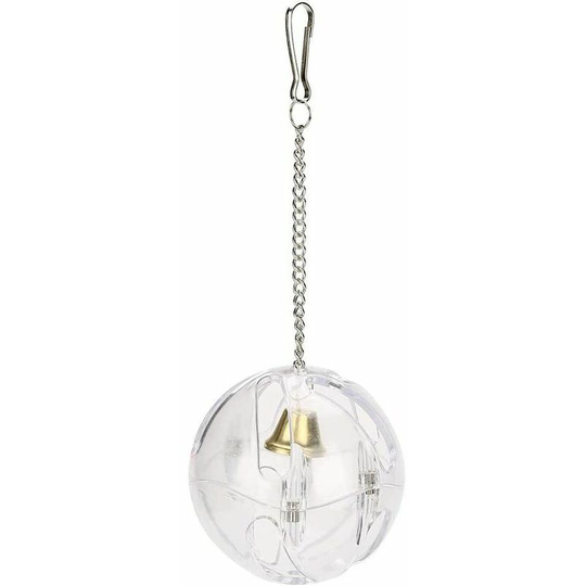 Bird Food Feeding Ball Parrot Feeder Toy Cage Fruit Nut Container Parrot African Gray Parrot