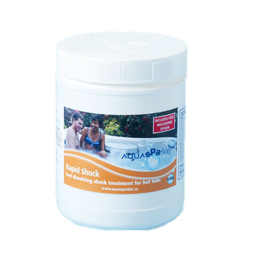 RAPID SHOCK 500g GRANULES HOT TUB SPA SPAS SWIMMING POOL HOTTUBS SUPER FAST