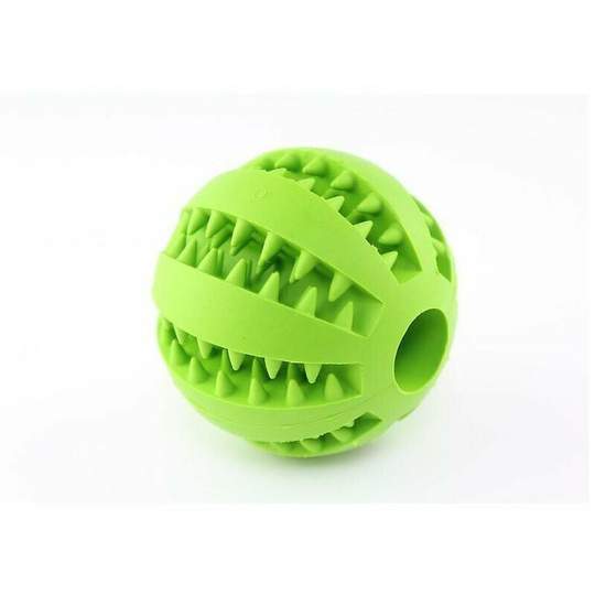 Joorrt - Dog Toy Ball,1 Piece Dog Treat Ball Dog Tooth Cleaning Toy Ball Nontoxic Bite Resistant Toy Ball Rubber Dog Balls for Small Dogs Teeth
