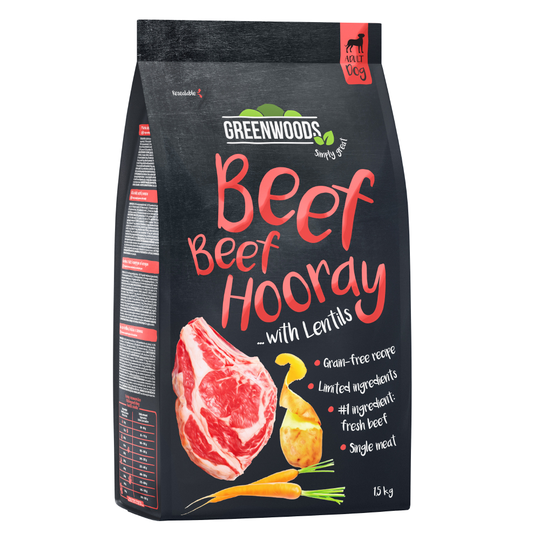 Greenwoods Beef with Lentils, Potatoes & Carrots - 1.5kg