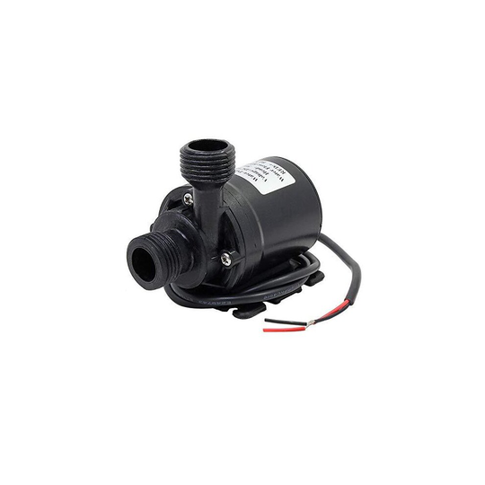 HSEAMALL Brushless Submersible Water Pump DC 12V Amphibious Pump 800L/H 5M for Pond Aquarium Fish Tank Solar Fountain Pool Water Circulation System