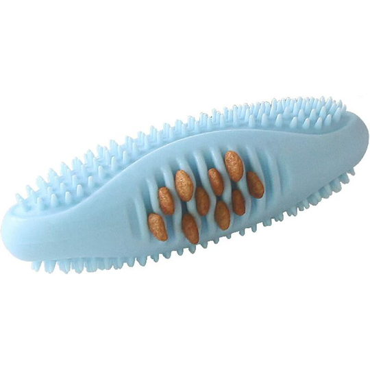Soekavia - Dog Toy, Puppy Toy, Rubber Puppy Toy, Aggressive Dog Chew Toy, Indestructible, Non-Toxic, Interactive, for Medium and Large Dogs (Blue 01)