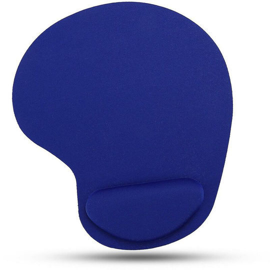 Ilovemilan - Non-slip Mouse Pad Mat With Wrist Rest Support (1 Piece,blue)