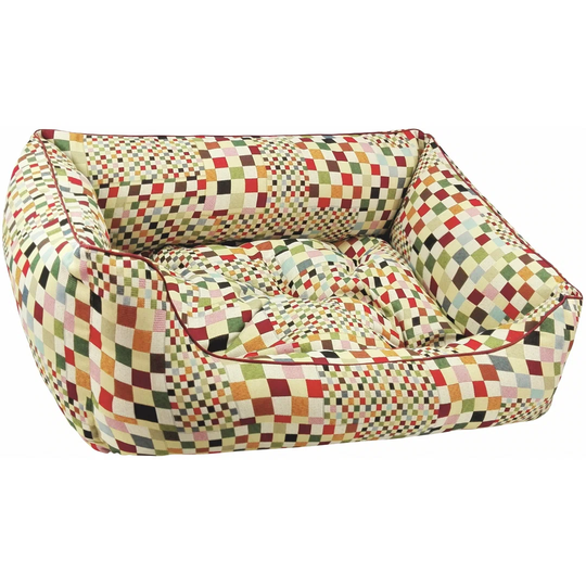 Cube Bolster Cushion in Multicolor