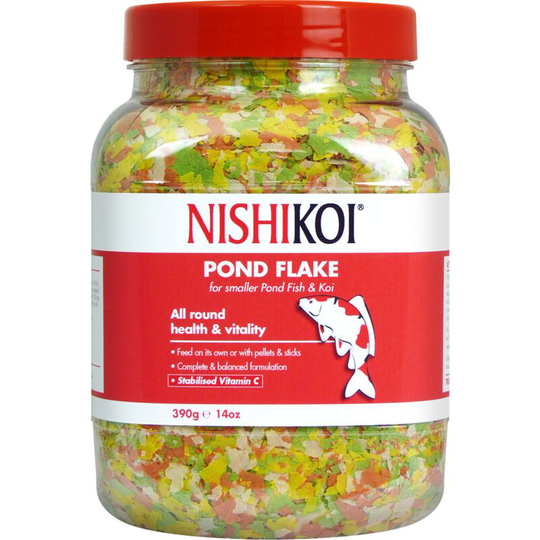 390g Flake Fish Food - Nishikoi