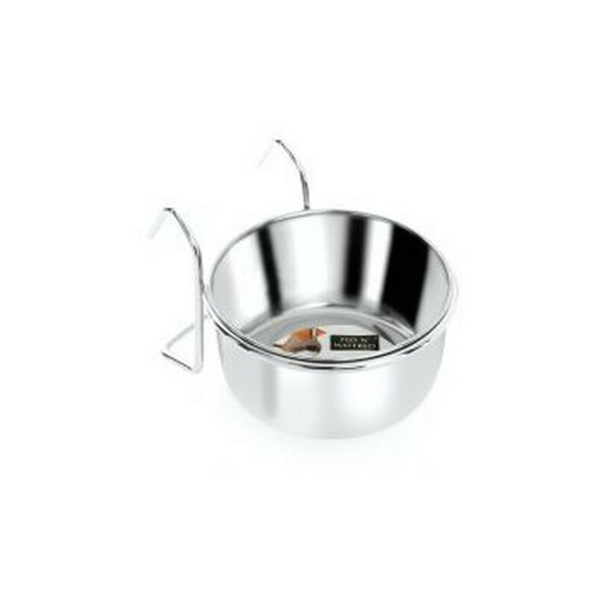 Coop Cup & Hook Holder (9cm) (Silver) - Silver - Fed N Watered