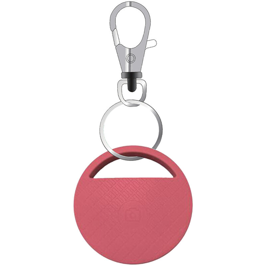 Wireless gps Tracker bt Smart Tracker for Pets/Keys/Bags app Control Item Locator bt Selfie Shutter Two-way Notification, Pink,Pink - Pink