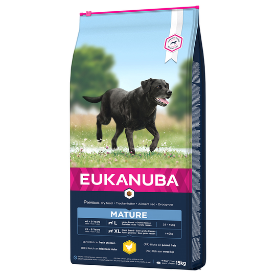 Eukanuba Thriving Mature Large Breed Chicken - 15kg