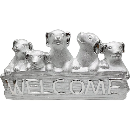 Crushed Diamond Welcome Stand Figurine Ornament Home Decor Gift