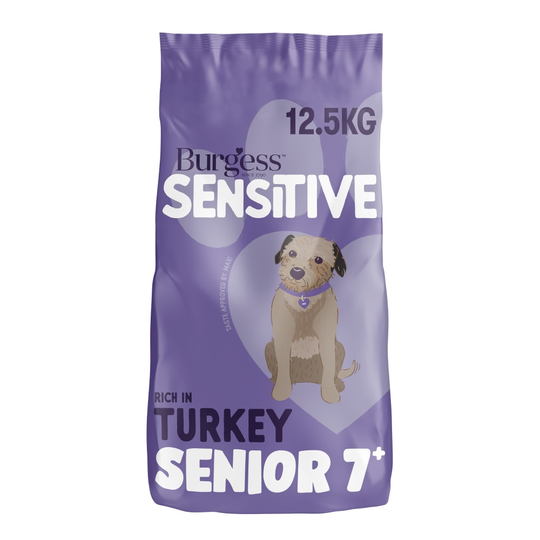 Burgess Sensitive Senior - Economy Pack: 2 x 12.5kg