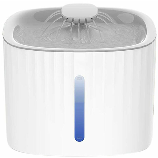 Lifcausal - Automatic Water Dispenser for Pets 3L led Water Level Display Noise-free Water Dispenser for Cats Dogs and Other Pets