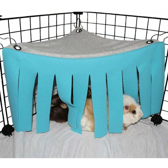 Perle Rare - Small Animal Hamster Tent Hammock Pet Hiding Cage Accessories Nest Bed for Guinea Pig Chinchilla Hedgehog Rat Squirrel Ferret Dwarf
