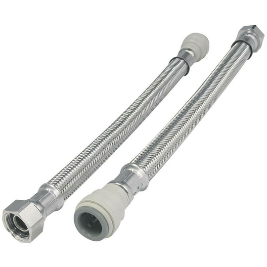 Speedfit 22mm x 3/4'' 300mm Union Nut Braided Flexi Hose - N/A
