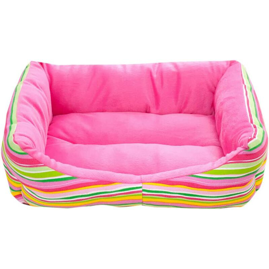 Pet shop,Dog,Dog bed,Dog basket and basket Dog bed,Dog basket Basket,Dog cushion (58x45x14cm, Pink)