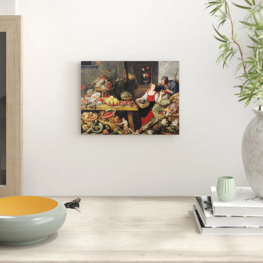 'Fruit and Vegetable Market' Painting