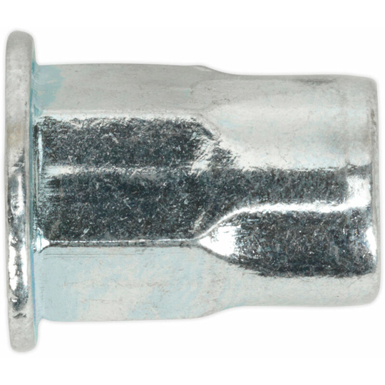 50 pack M8 x 1.25mm half Hex Threaded Insert Rivet Nuts - Standard Flange Head