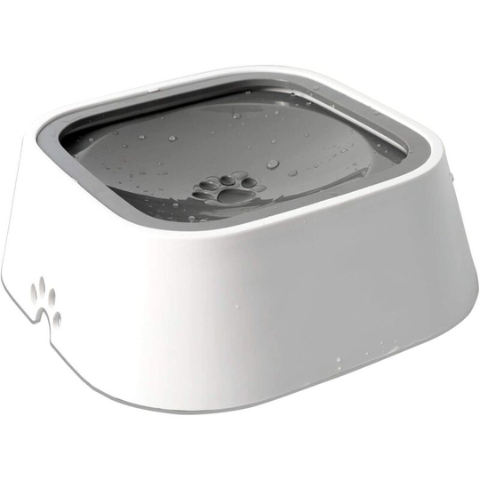 Hiasdfls - Dogwood Vehicle Bowl Bowl Cat Floating Water Bowl Slow Water Distributor Anti-Overflow Pet Fountain Portable Car Dog & Chat