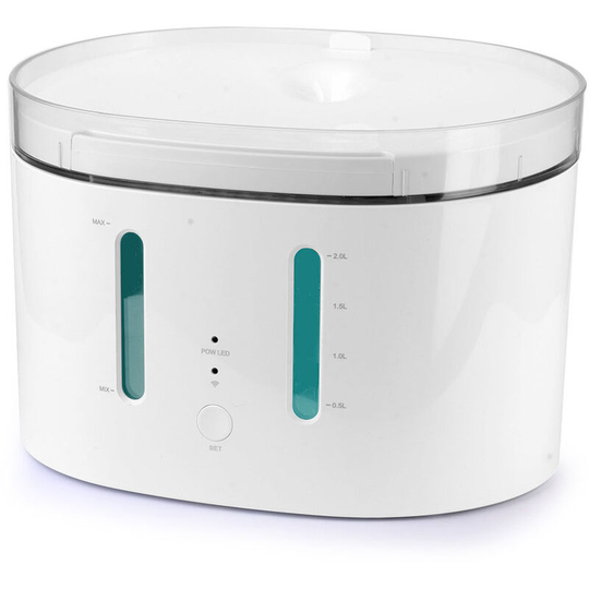 Lifcausal - Tuya WiFi Intelligent Pet Water Feeder app Remote Control Auto Circulation Filter Disinfection Drinking Fountain Pet-Friendly Waterer