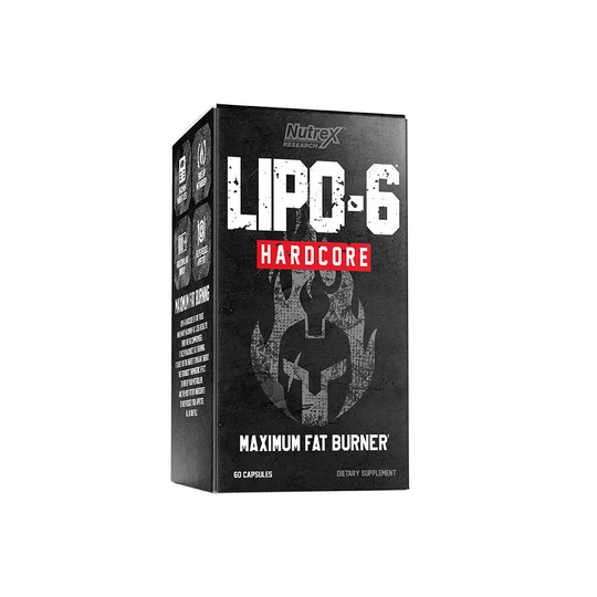LIPO-6 HARDCORE - 60 Caps - Burn Fat Without Losing Muscle