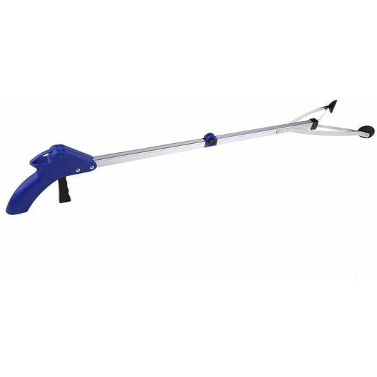 2Pack 32 Foldable Reacher Grabber, Grip Grabber Pick Up Tool for Litter Picker, Trash/Trash Can, Garden Nabber, Long Extension Pole