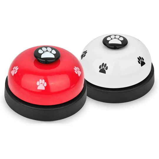Litzee - 2 Pack Training Bells for Pet Potty Training Bell for Dogs Puppy Doorbells for Potty Training Clear Ring Pet Tool Communication Device with