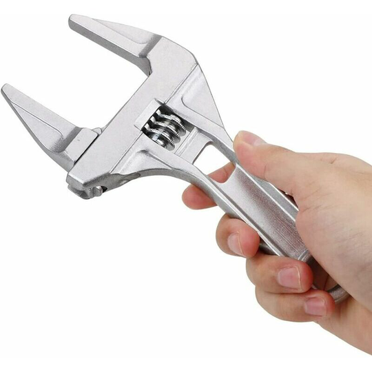Qersta - Adjustable Spanner,Adjustable Spanners 6-68MM Open Adjustable Spanners Wrenches Aluminum Bathroom Wrench Rod Plumber Hand Tool for