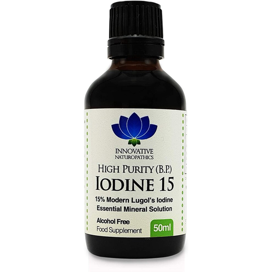 Innovative Naturopathics, 15% Lugol's Iodine Solution, 50ml
