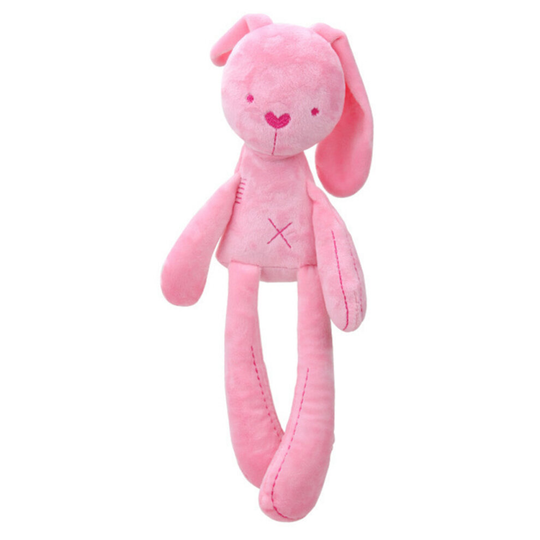(Pink (52 x 11cm)) BBSKY Baby Soft Plush Toy Cute Bunny Rabbit Teddies Heart Nose Comforter
