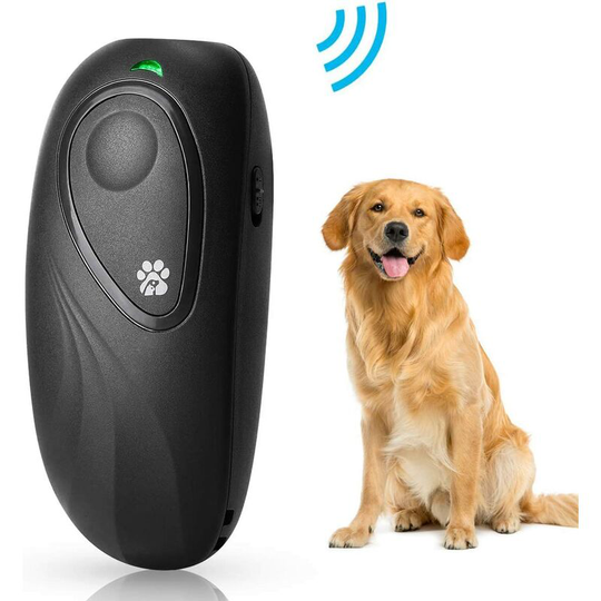 Briday - Pack of 2 dog clickers with strap - training with strap for Dog, Cat or Multicolor Clicker with Large Button (Red and Blue)
