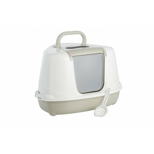 Corner Hooded Pet Flip Loo (56cm) (May Vary) - May Vary