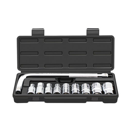 Benobby Kids - With the car to change the tire tool set small cars with tire removal 10 pieces socket wrench car car emergency combination