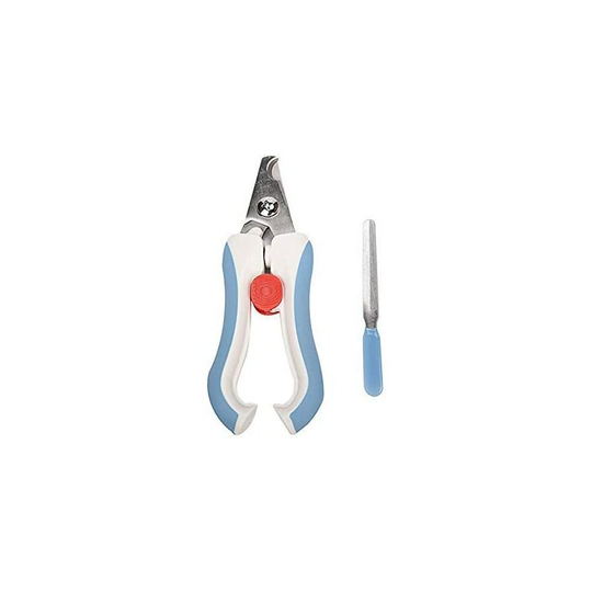 Pet Claw Care Nail Clipper Beauty Tool Puppy Cat Parrot (L,Blue)