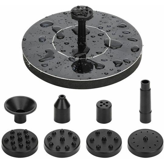 Circular Solar Fountain