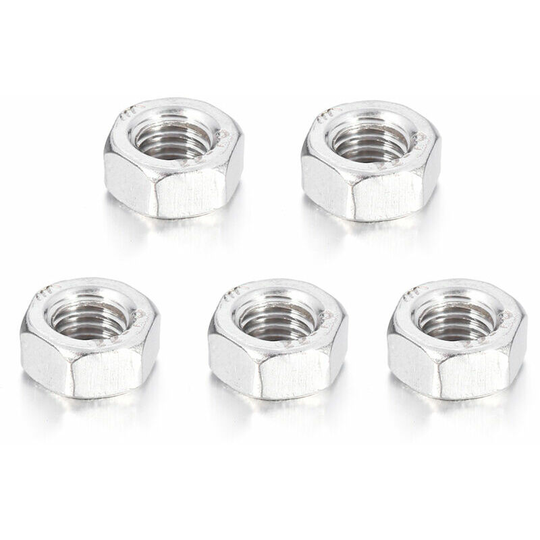 304 A2 Din934 Stainless Steel Marine Grade Full Nuts Hex Nut M5