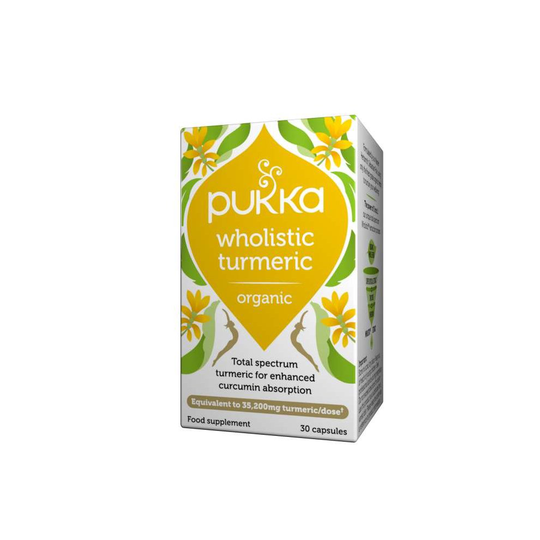 Wholistic Turmeric Organic 30's