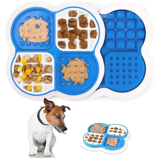 Pet Slow Food Bowl Blue- SSXJV