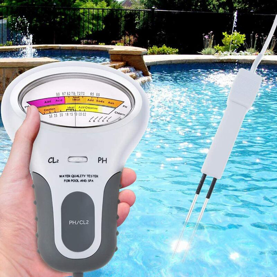 Naxunnn - Portable chlorine tester and pH pH & cl2 chlorine and pH tester for aquarium, swimming pool, spa, swirl bath